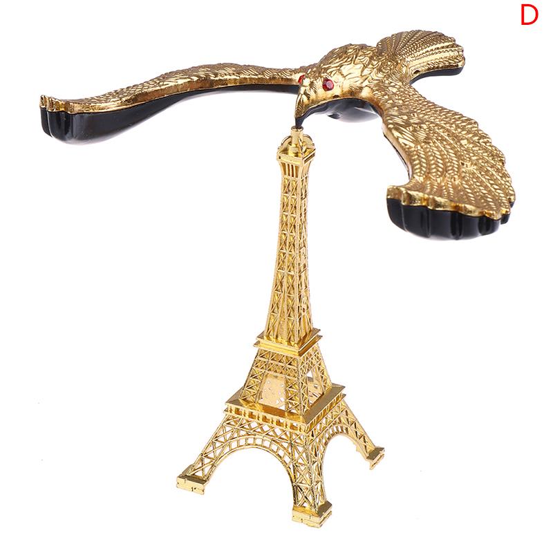 Офисное украшение Башня из сплава Модель сбалансированной птицы Опора Баланс Орел Птица Миниатюрные фигурки Декомпрессионная игрушка