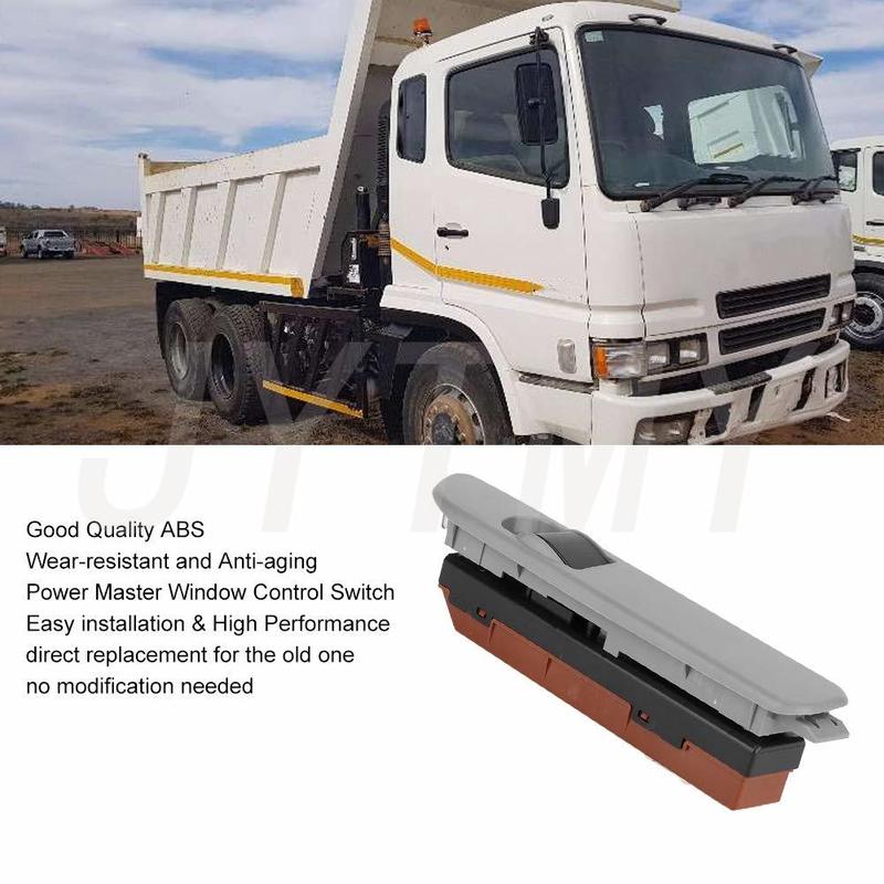 Для Mitsubishi Fuso Canter 2005 2006 2007 Электрический переключатель стеклоподъемника Главная кнопка управления стеклоподъемником Детали Автомобильные аксессуары