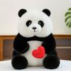 Panda Plush Toy With Soft Short Plush And Pp Cotton Filling For Kids Gift