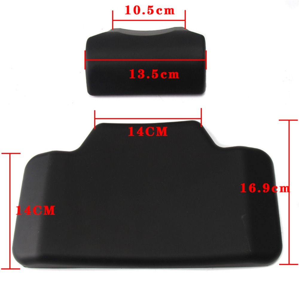 Самоклеящаяся подушка спинки Защита от царапин Подушка верхнего кофра мотоцикла Спинка кофра 45 55 65 л