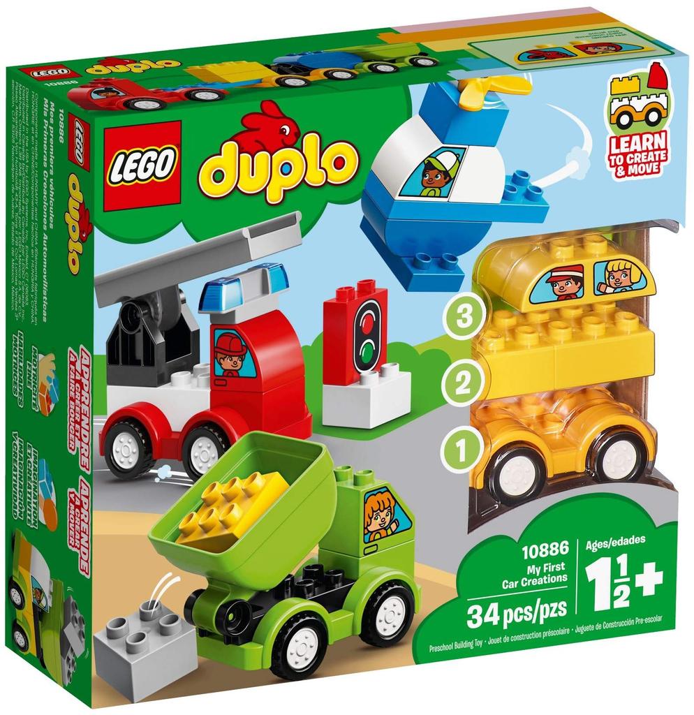 LEGO Duplo First Duplo Various Vehicles Box 10886 Educational Toy Block Toy Boys Car