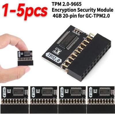 Модуль безопасности шифрования TPM 2.0, 20-контактная карта для материнской платы, 4 ГБ, профессиональное аудиооборудование для ASUS Gigabyte, для системы WIN11
