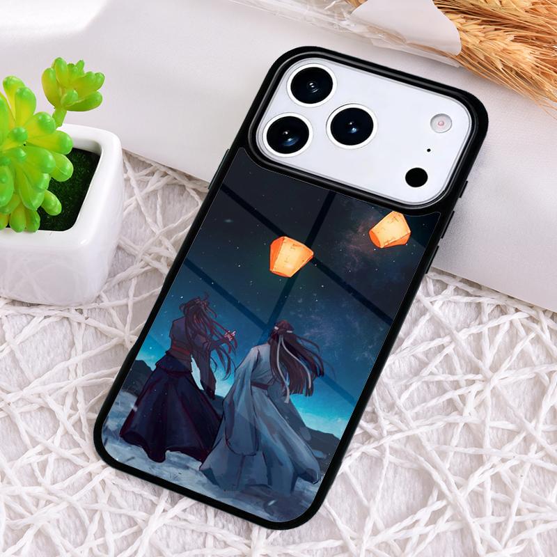 Mo Dao Zu Shi Лань Чжань Вэй Ин Ударопрочный Чехол для Телефона для iPhone 17 Air 16e 15 11 12 14 13 Pro Max Чехол Coque