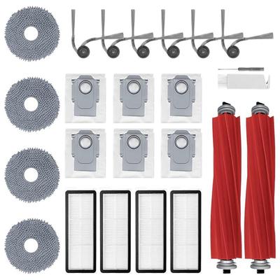 A65T-QV 35A Комплект аксессуаров(24Pcs) Для робота-пылесоса Roborock QV 35A/QV 35S/QR 598/QR 798 сменные щетки, насадки для швабры, фильтры