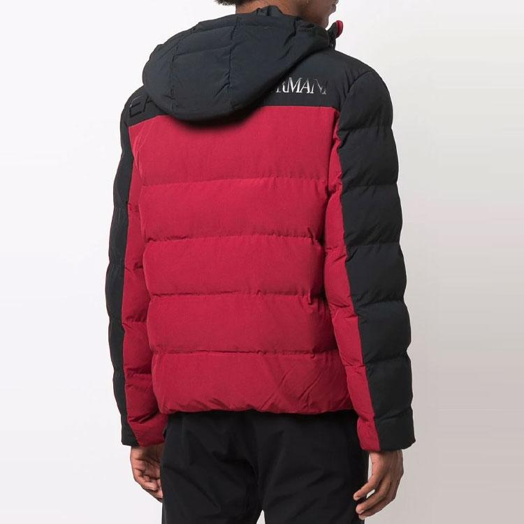 EMPORIO ARMANI EA7 Puffer Jacket Men's Red 6KPB11-PN1BZ-1459