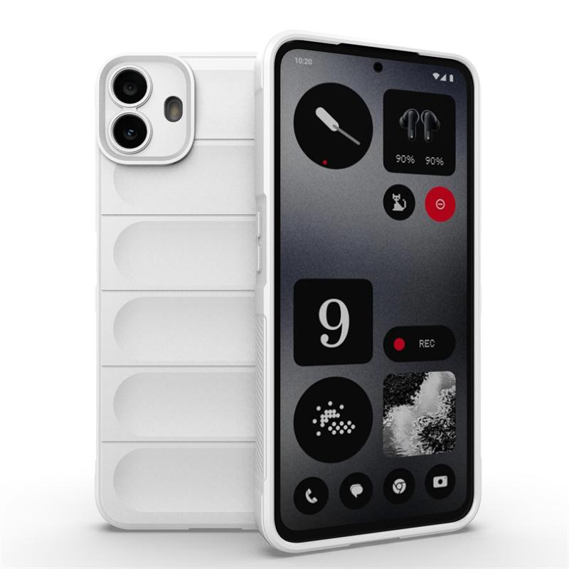 Гибкий силиконовый чехол с ощущением кожи для Nothing CMF Phone 2 Pro Phone 1 Защитная крышка Для противоударных Fundas Coque