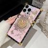 For iPhone 16 Pro Cases Rhinestone Decor Butterfly Pattern TPU+PC Phone Cover