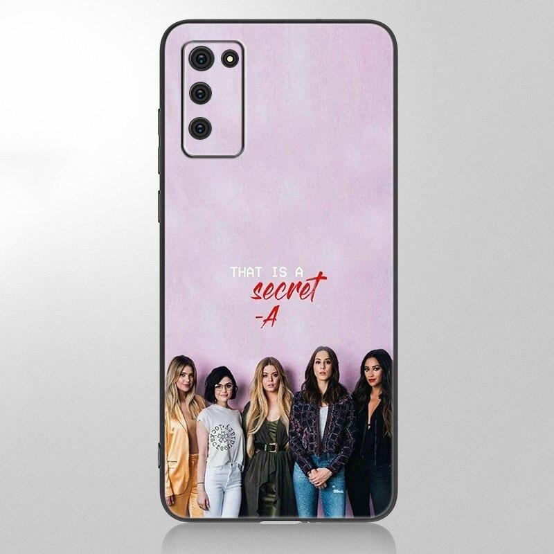 Чехол для телефона «Милые обманщицы» для Samsung Galaxy A12 A02S A22 A32 A52 A72 A71 A51 A41 A31 A21 A11 A50 A70 A10S A20S, черный чехол