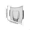 210 X см Сетка для тренировки бейсбола Замена Сверхпрочная для Питчинга Хиттинга Уличный газон