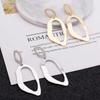 Simple Design Irregular Geometric Earrings For Women Trendy Metal Drop Earrings Pendientes Fashion Jewelry