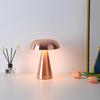 Retro Bar Table Lamp Mushroom Table Lamp Led Touch Sensor Three Color Dimming Desktop Night Light Rechargeable Reading Lamp
