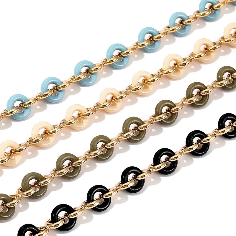 SP-121 Металлические аксессуары для ремня сумки Loewe Замена цепочки-пончика и модификация подмышечной части