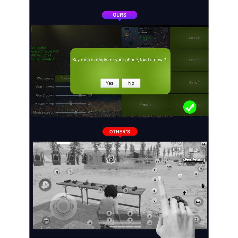 M1pro Mobile Controller Gaming Keyboard Mouse Converter Pubg Mobile Controller Gamepad Bluetooth 5.0