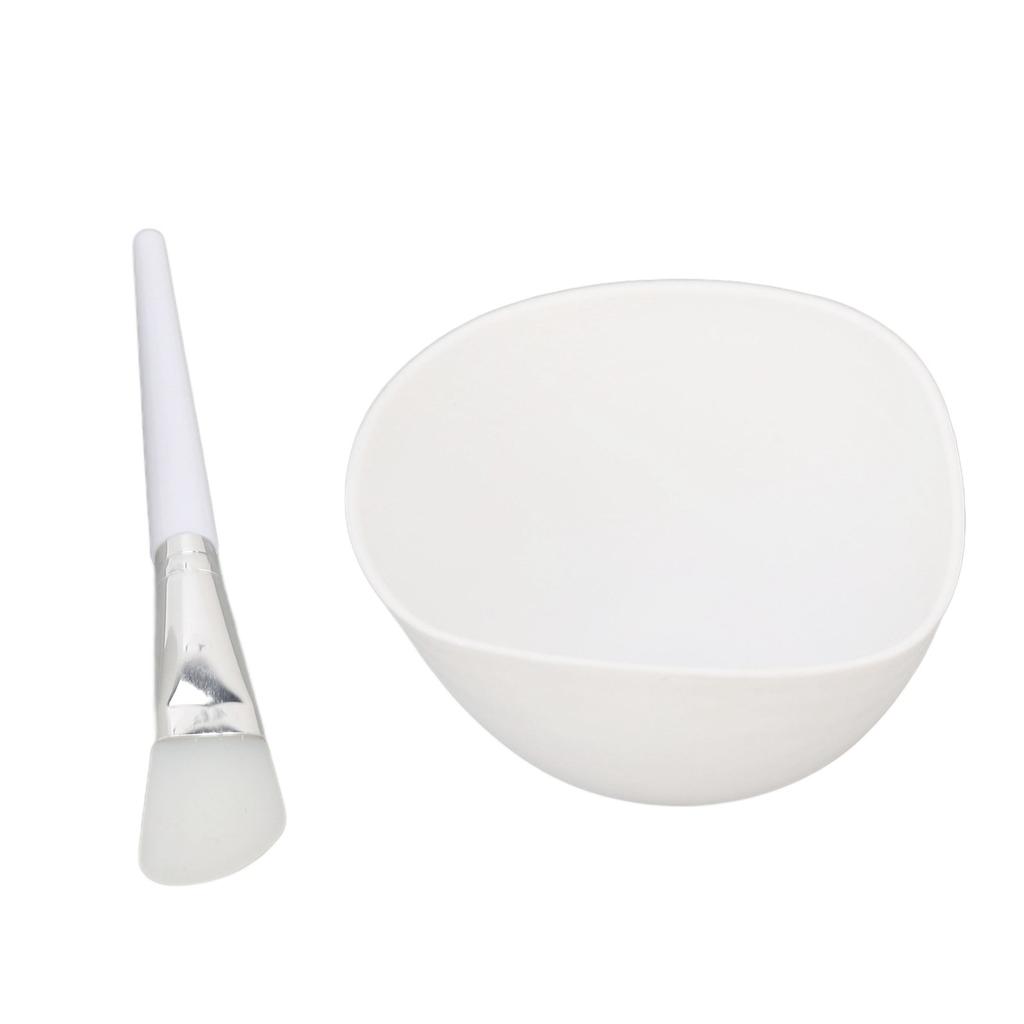Face Mask Mixing Foldable Bowl Set DIY Silicone Lightweight Exquisite Silicone Brush Set