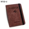 RFID Blocking Anti-Demagnetization Travel Organizer Card Holder, Passport Wallet, Card Case, Coin Purse
