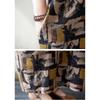 Dimanaf 2025 Women Plus Size Spring Summer Dress Casual Dress Basic Vintage Loose Long Printing Dress Maxi