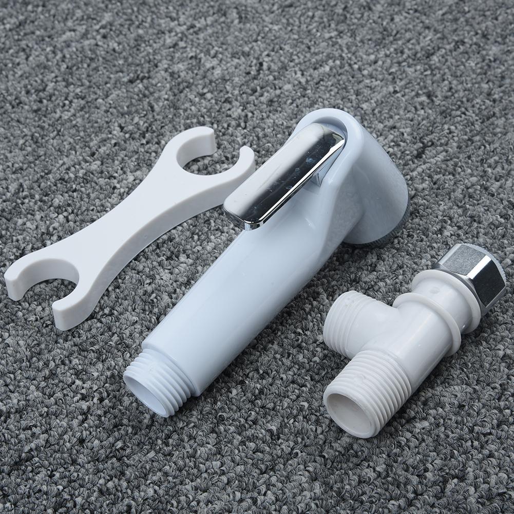 Shower Head Wall Hose Bathroom Plastic Toilet Shattaf Adapter Bidet Bracket Kit 1.5M Wash Douche Handheld New Home