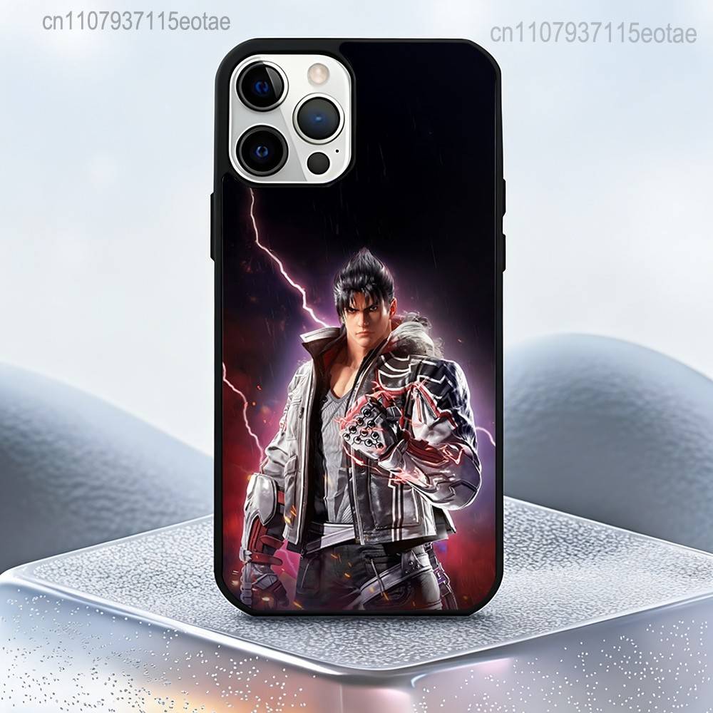 Чехол-бампер с защитой от падения и магнитом для игры T-Tekken 8 для iPhone 17,16,15,14,13,12,11,Pro,Max,Plus,Mini,SE4,E