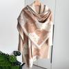 New Winter Autumn Warm Scarf For Women Imitation Cashmere Cotton Cat Print Shawl For Ladies Shawls Pashmina Stoles Wraps Blanket