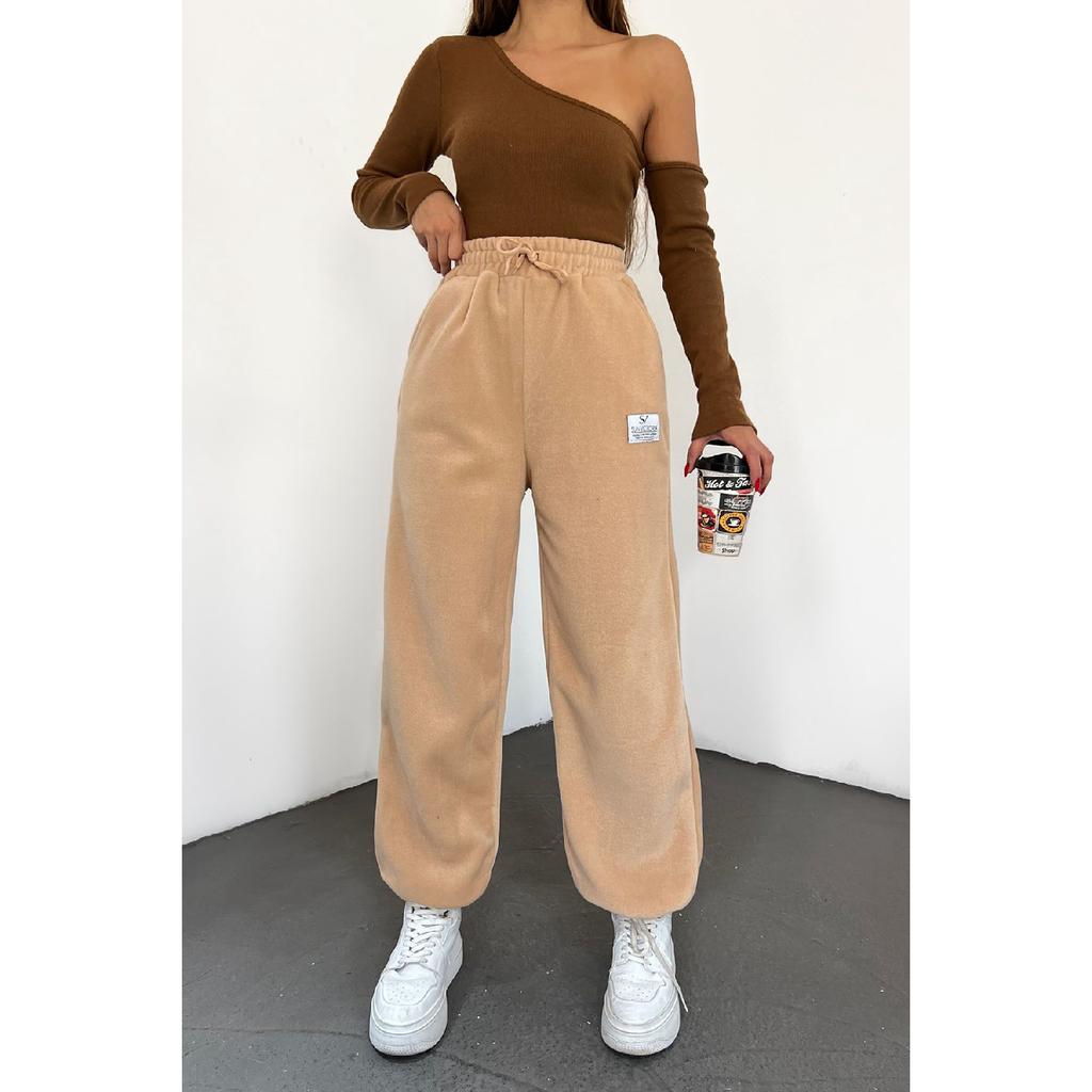 Women's Arrasit Winter Thick Polar Fabric High Waist Jogger Tracksuit Six