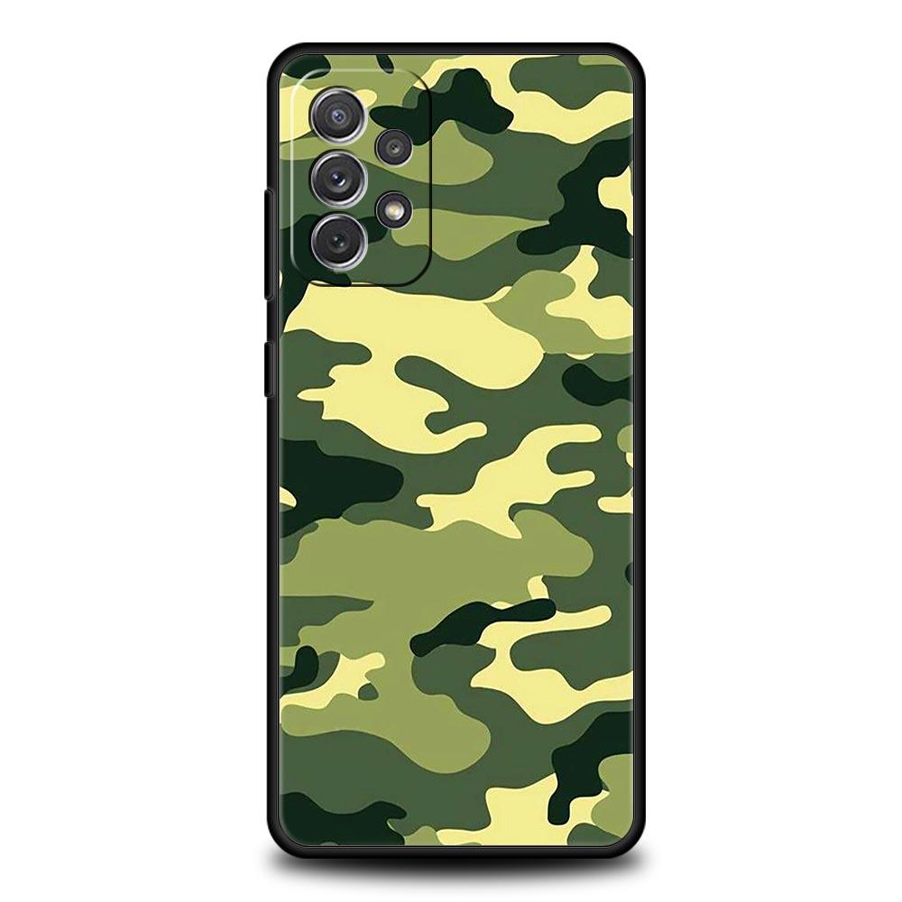 Чехол Camo Military Army для Samsung A51 A71 A21S A12 A15 A25 A31 A41 A52 A32 A23 A33 A53 A73 A03S A05S A13 5G Cover