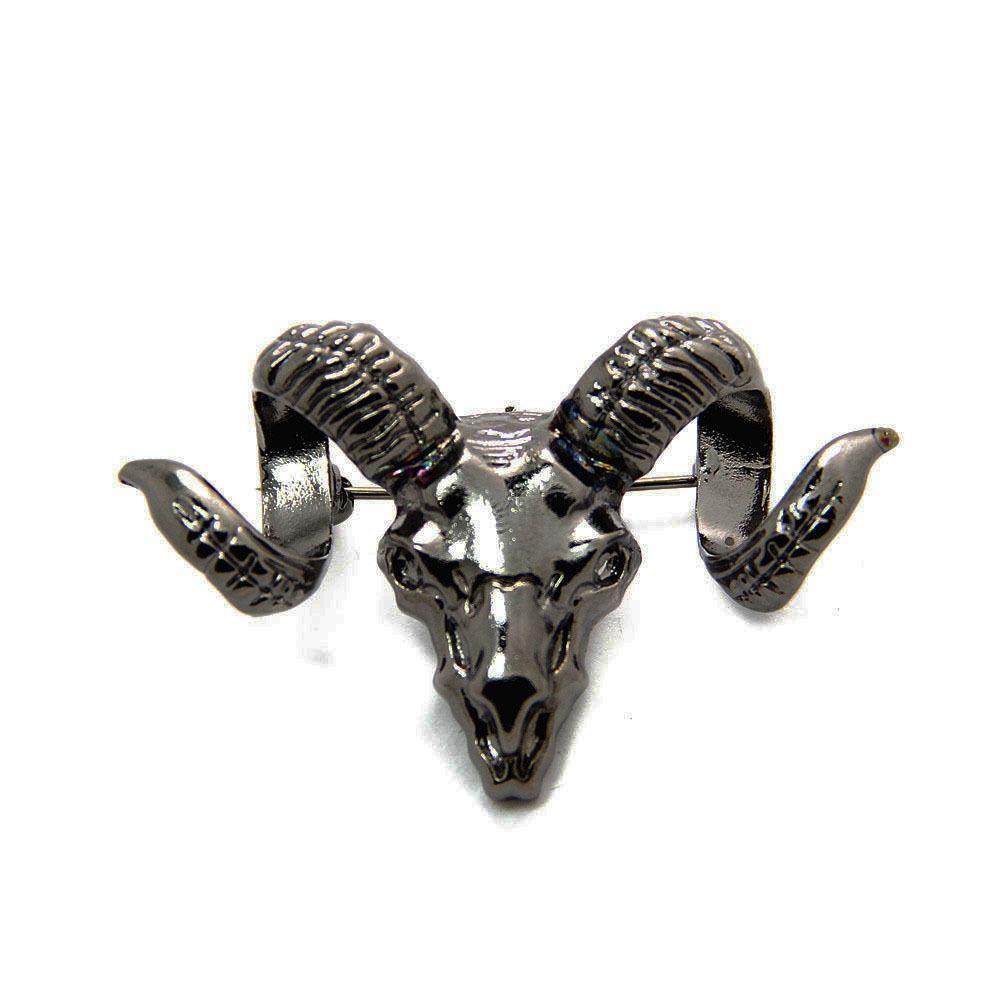 Badge Corsage Luxury Metal Badge British Style Brooch Man Pins Suit Accessories Sheep Brooch