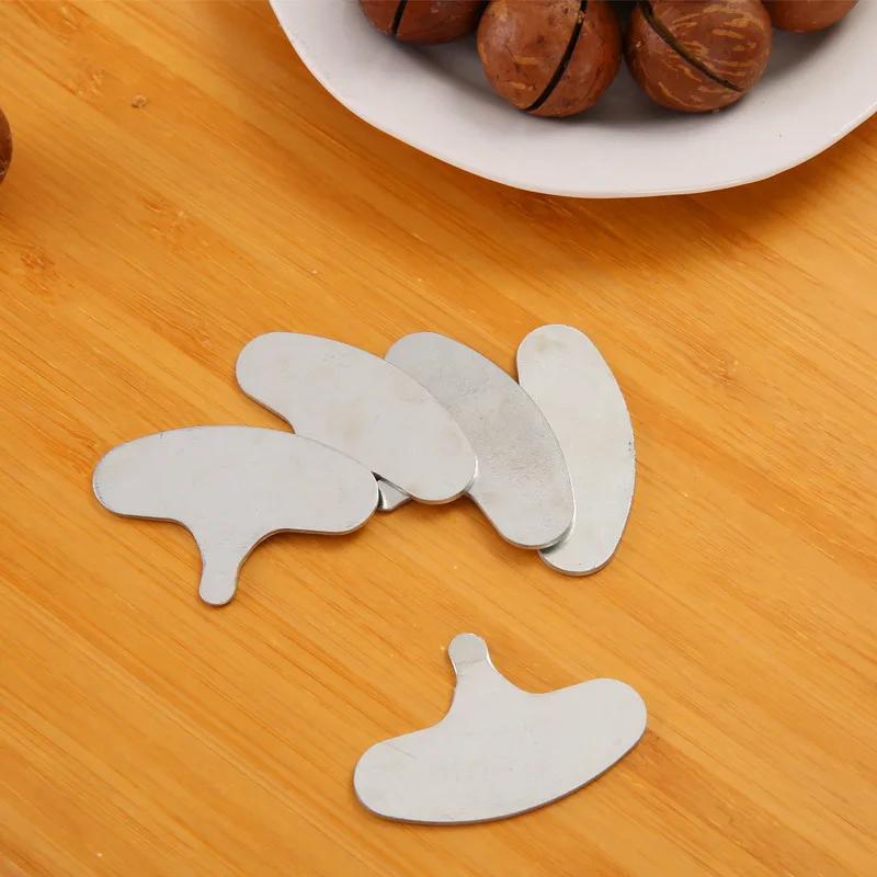 Мини-орехушки из нержавеющей стали, открывалка для грецкого ореха макадамии, портативные аксессуары для кемпинга и кухни, инструменты для гаек