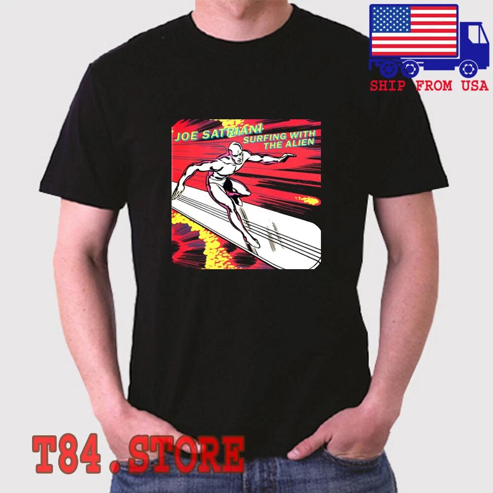 Joe Satriani Surfing with The Alien Men's Black Size S to 5XL