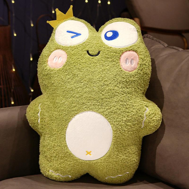 Кролик Милая Панда Лягушка И Свинья Плюшевая Подушка И Плед Для Офисного Сна