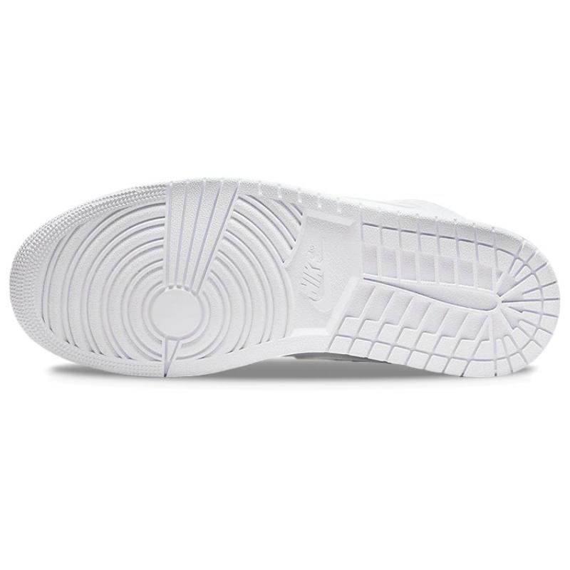 Air Jordan 1 Mid 'Triple White' 2022 Jordan 554724-136