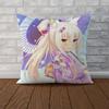 Наволочка NekoPara для Автомобиля Дивана Декоративная Домашняя Двусторонняя Печать Плюшевая Квадратная Подушка-Бросок Чехол