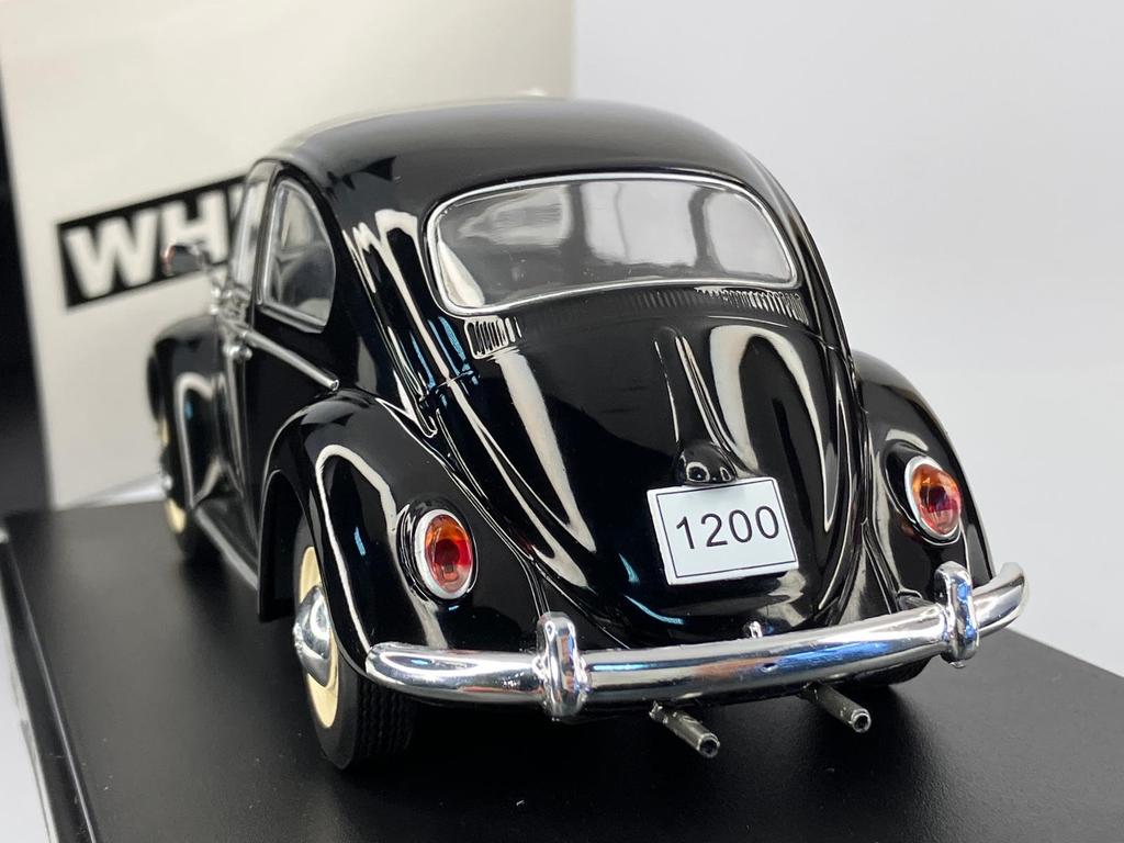 Whitebox Масштабная модель автомобиля 1/24 Volkswagen Beetle 1200, 1960, Черный WB124177