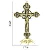 Металлический стоящий распятие, настольный декор, статуэтки, статуя для дома, статуя 12 апостолов, подарки, стоящий
