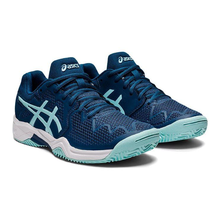 Asics Детские кроссовки Gel Resolution 8 GS Light Indigo Clear Blue 1044A018-406