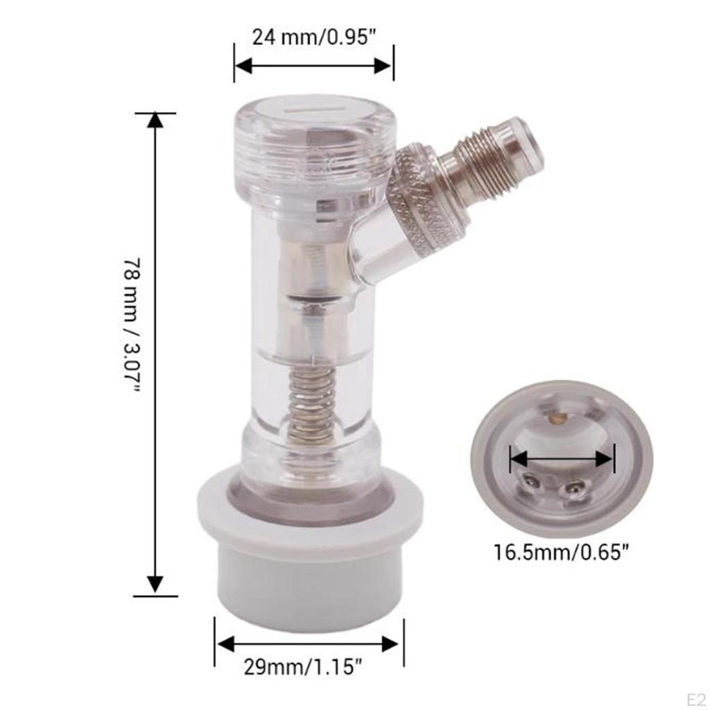 Шаровый фитинг быстроразъемный переключатель Компактный инструмент-сепаратор с обратными клапанами