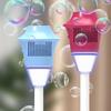 Bubble Machine Stand Automatic Bubble Maker with Night Light And Music Outdoor Vertical Bubbles Machine for Wedding Birthday Picnic Camping Party
