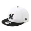 [New Era] Cap, Japanese Professional Baseball, Chiba Lotte Marines, ML, 950 NPB, CLOMAR WHI BLK 25J