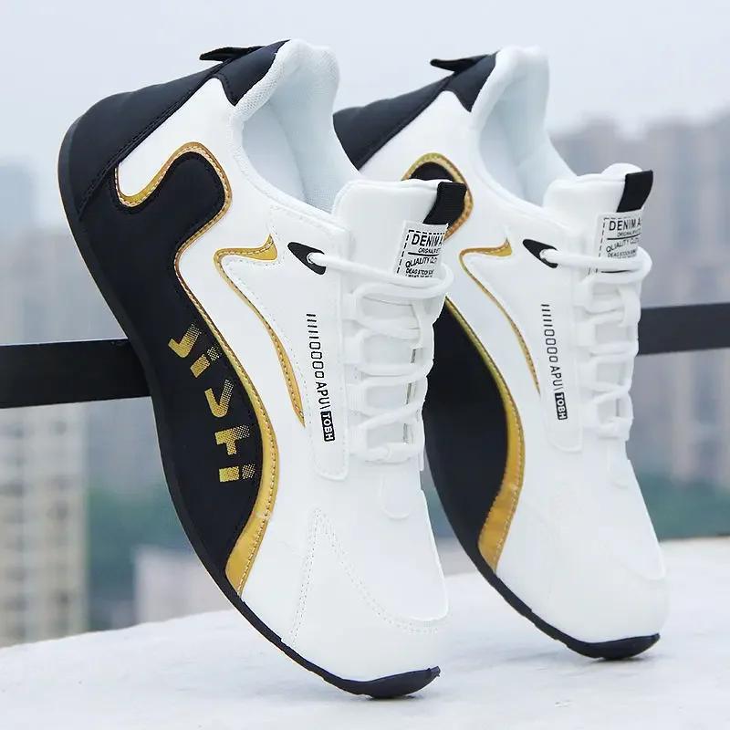 Women Sneakers Male Summer Platform Leather Waterproof Casual Sports Shoes Men Lightweight Breathable Flats Non-slip Man Shoes