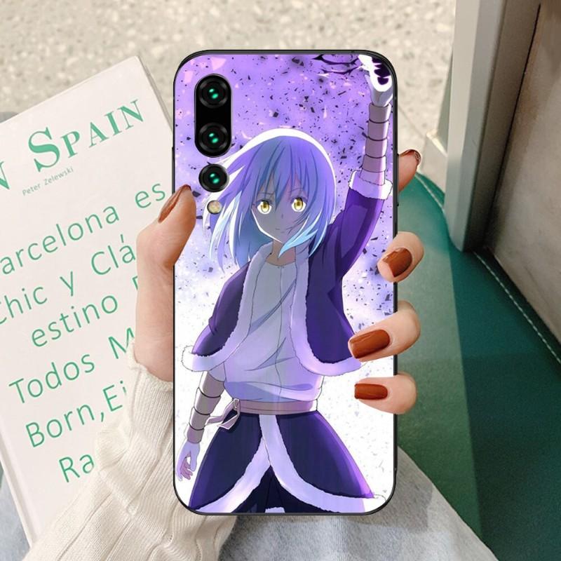 Чехол для телефона Rimuru Anime для Huawei P50 P40 P30 Pro Lite P Smart 2021 2019 Magic 3, мягкий черный чехол для телефона