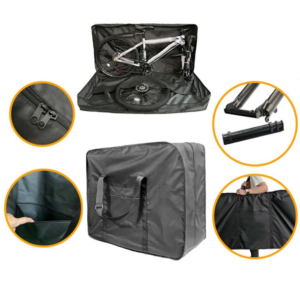 Foldable Bicycle Carry Bag, Folding Storage Professional Travel Bag