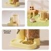 Automatic Hamster Water Dispenser Leak-Proof Food Feeding Bowl Hamster Food Basin  for Small Animal