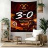 Galatasaray Custom Your Name Wall Decor Tapestry Art For Pet Memorial Birthdaywedding Party Backdrop Family Gift