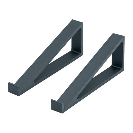 2Pcs Computer Keyboard Riser Stand Ergonomic Typing Non-Slip 20 Degrees Tilted Wired Wireless Keyboard Holder Home Office Desk Accessories