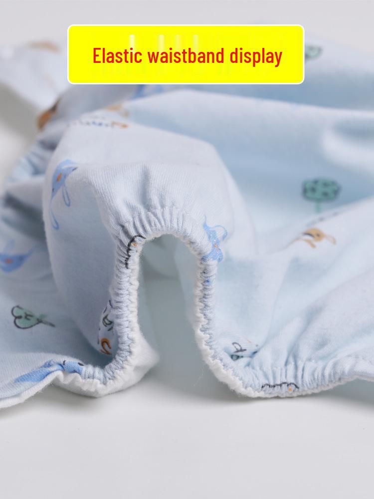 Детский водонепроницаемый подгузник из чистого хлопка и моющиеся тренировочные трусики