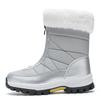 35-42women's High-top Cotton Shoes Boots Large-size Outdoor Anti-slip Waterproof Women's Snow Boots