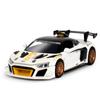 1:24 Scale R8 GT2 LMS Alloy Track Racing Car Model, Diecasts Metal Toy Sports Car Model Simulation Sound and Light Children Gifts