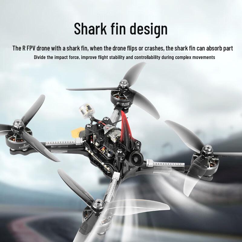 5-inch 6S FPV Racing Drone with LED Lights