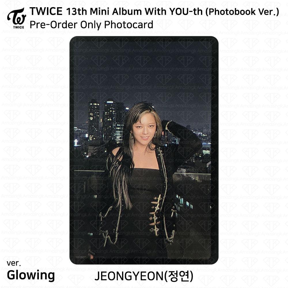 Twice 13-й мини-альбом с молодежной фотокарточкой YOU-th, постером, пленкой, стикером Jeongyeon KPOP K-POP