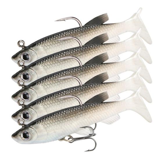 Monoceros 1 шт. реалистичная 8 см рыболовная приманка снасти воблёр острый крючок гольян инструмент