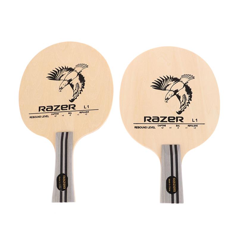 1Pc For L1 Table Tennis Blade Racket (5 Ply Wood ) Ping Pong Bat Paddle For Training Competition Table Tennis Carbon Plate Blade